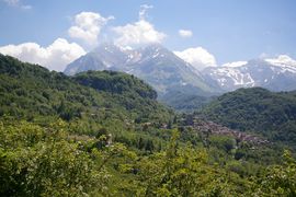 Gran Sasso d'Italia
Pizzo d'Intermesoli - Monte Corvo
Pietracamela